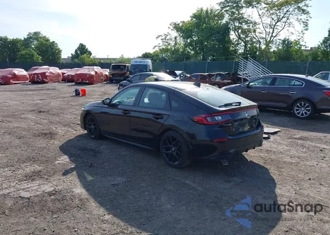 2024 Honda Civic Sport из США, поврежденный, VIN 19XFL2H80RE016694